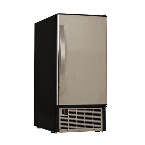EdgeStar IB450SS 50 Lb. 15 Inch Wide Undercounter Clear Ice Maker - Stainless Steel