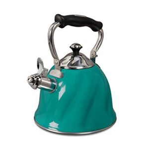 mr. coffee alderton tea kettle, 2.3 quarts, green