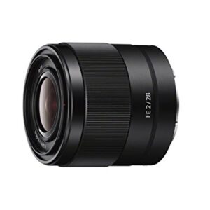 Sony SEL28F20 FE 28mm f/2-22 Standard-Prime Lens for Mirrorless Cameras