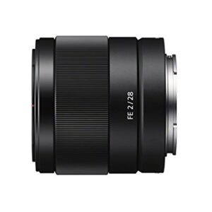 Sony SEL28F20 FE 28mm f/2-22 Standard-Prime Lens for Mirrorless Cameras