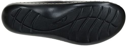 Clarks womens Ashland Lane Q Slip On Loafer, Black, 9.5 US