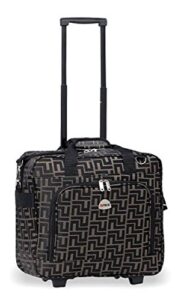 16" computer / laptop bag rolling shoulder travel case carryon wheel
