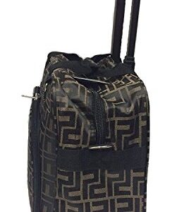 16" computer / laptop bag rolling shoulder travel case carryon wheel