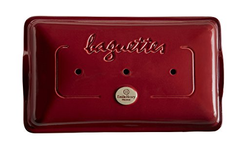 Emile Henry Baguette Baker | Burgundy