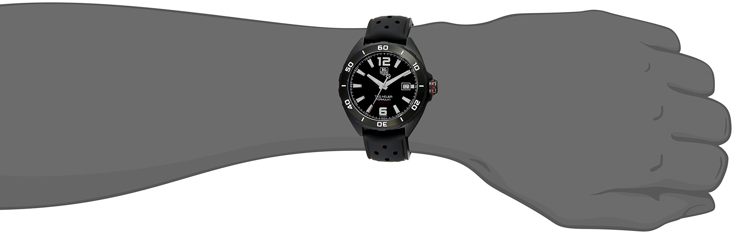 Tag Heuer Formula 1 Calibre 5 Black Titanium Automatic Watch 41mm WAZ2115.FT8023