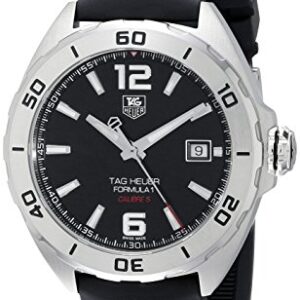 TAG Heuer Men's WAZ2113.FT0823 Analog Display Swiss Automatic Black Watch