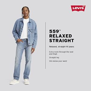 Levi's Men's 559 Relaxed Straight Fit Jean - 34W x 30L - Navarro - Stretch