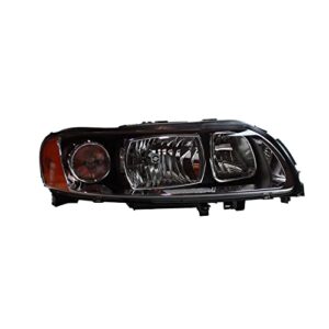tyc right headlight assembly compatible with 2005-2009 volvo s60