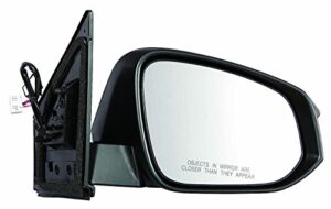 depo 312-5431r3efh toyota rav 4 passenger side power heated mirror (13-14 with signal without blind spot detector paint to match)