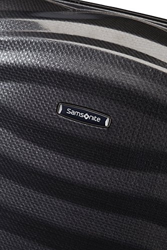 Samsonite Lite-Shock Hand Luggage, 55 Centimeter Cabin Spinner, 36 Liters, Black