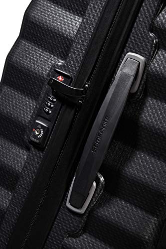 Samsonite Lite-Shock Hand Luggage, 55 Centimeter Cabin Spinner, 36 Liters, Black