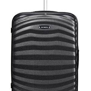 Samsonite Lite-Shock Hand Luggage, 55 Centimeter Cabin Spinner, 36 Liters, Black