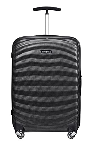 Samsonite Lite-Shock Hand Luggage, 55 Centimeter Cabin Spinner, 36 Liters, Black