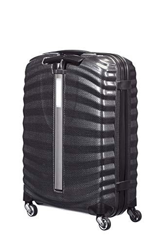 Samsonite Lite-Shock Hand Luggage, 55 Centimeter Cabin Spinner, 36 Liters, Black