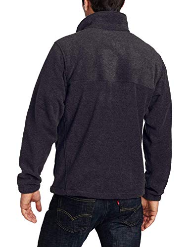 Columbia Men's Granite Mountain Fleece Jacket (X-Large, Charcoal Heather)