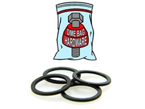 4 skateboard truck axle washers - dimebag speed rings - improved speed and bearing performance