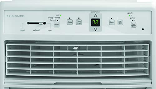 FRIGIDAIRE FFRS1022R1 10000 BTU 115-volt Slider/Casement Room Full-Function Remote Control Window Air Conditioner, 10,000, White