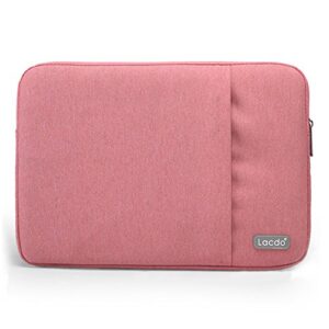 Lacdo Laptop Sleeve for Women, Laptop Sleeve Case for 14 inch New MacBook Pro M2 / M1 Pro Max A2779 A2442 2023-2021, Old 13 inch MacBook Air Pro, 13.5" Surface Book 3 2 1, Asus HP Dell Lenovo Bag,Pink