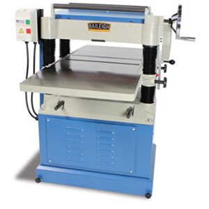 Baileigh IP-208 Woodworking Planer, 20" Width, 8" Max Height, 220V 1PH, 5HP