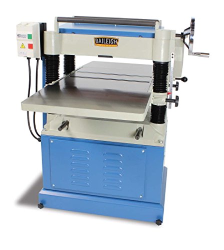 Baileigh IP-208 Woodworking Planer, 20" Width, 8" Max Height, 220V 1PH, 5HP