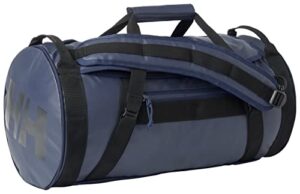 helly hansen unisex-adult unisex hh duffel bag 2 packable bag with optional backpack straps, 689 evening blue, 50l (medium)