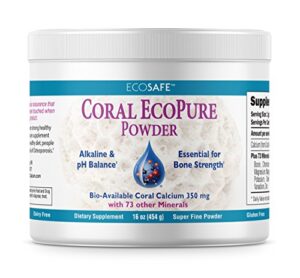 coral llc - ecopure pure coral calcium powder (16 ounce 1 pack)