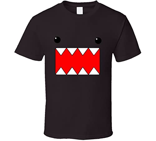 Domo Cartoon Funny Tv T Shirt M Dark Chocolate