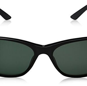 TAG Heuer 66 9382 301 541703 Oval Sunglasses, Black, 54 mm