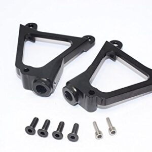 GPM For Vaterra K5 Blazer Ascender Upgrade Parts Aluminum Rear Shock Tower - 2Pcs Set Black