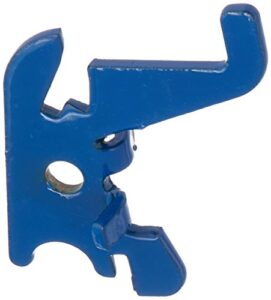 wall control pegboard standard slotted hook pack - slotted metal pegboard hooks for wall control pegboard and slotted tool board – blue