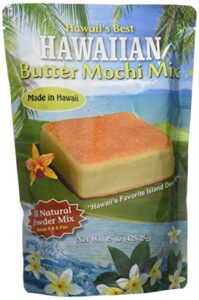 hawaii's best, hawaiian butter mochi mix, 15-oz. (425.25g)