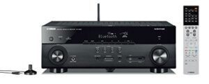 yamaha rx-a550 5.1-channel musiccast av receiver with built-in wi-fi and bluetooth (black), works with alexa