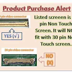 Generic New 17.3 inch WXGA++ Glossy LED LCD Screen Compatible with Chi Mei Innolux N173FGE-L23 Rev. C1