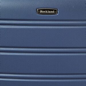 Rockland Melbourne Hardside Expandable Spinner Wheel Luggage, Navy, Carry-On 20-Inch