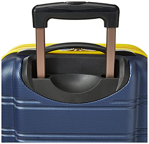 Rockland Melbourne Hardside Expandable Spinner Wheel Luggage, Navy, Carry-On 20-Inch