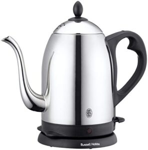 russell hobbs electric cafe kettle 1.2l 7412jp