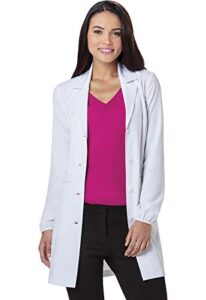 heartsoul womens break on through lab-solutely fabulous 34" medical lab coat, white, medium us