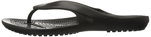 Crocs womens Kadee Ii Flip Flop, Black, 10 US