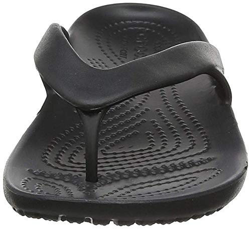 Crocs womens Kadee Ii Flip Flop, Black, 10 US