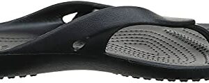 Crocs womens Kadee Ii Flip Flop, Black, 10 US