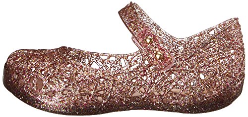 Mini Melissa Campana Zig Zag VI SP BB Mary Jane Shoe (Toddler), Mixed Pink Glitter, 5 M US Toddler