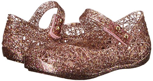 Mini Melissa Campana Zig Zag VI SP BB Mary Jane Shoe (Toddler), Mixed Pink Glitter, 5 M US Toddler