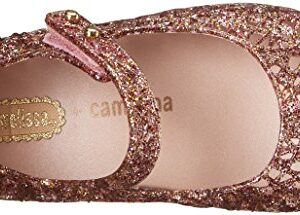 Mini Melissa Campana Zig Zag VI SP BB Mary Jane Shoe (Toddler), Mixed Pink Glitter, 5 M US Toddler