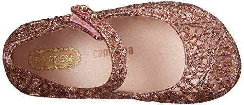 Mini Melissa Campana Zig Zag VI SP BB Mary Jane Shoe (Toddler), Mixed Pink Glitter, 5 M US Toddler