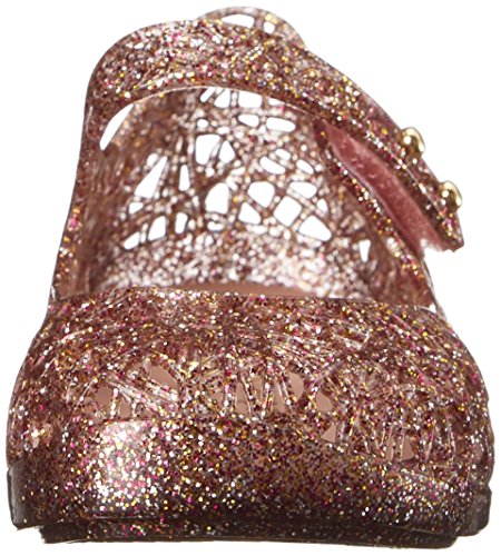 Mini Melissa Campana Zig Zag VI SP BB Mary Jane Shoe (Toddler), Mixed Pink Glitter, 5 M US Toddler