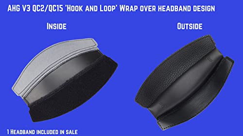 Replacement Headband Cushion pad for Bose Quiet Comfort 2 (QC2) and Quiet Comfort 15(QC15) Headphones