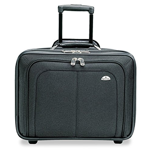 Samsonite 110211041 Mobile Office Rolling Notebook Case Nylon 17 1/2 x 9 x 14 Black