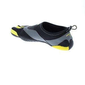 Body Glove mens 3t Cinch-m Water Shoe, Black/Yellow, 13 US