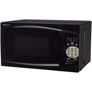magic chef mcm770b microwave, black