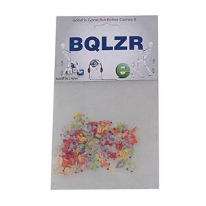 BQLZR Muticolor N Scale 1:150 Painted Model Train Seated People Passengers Figures Pack of 100